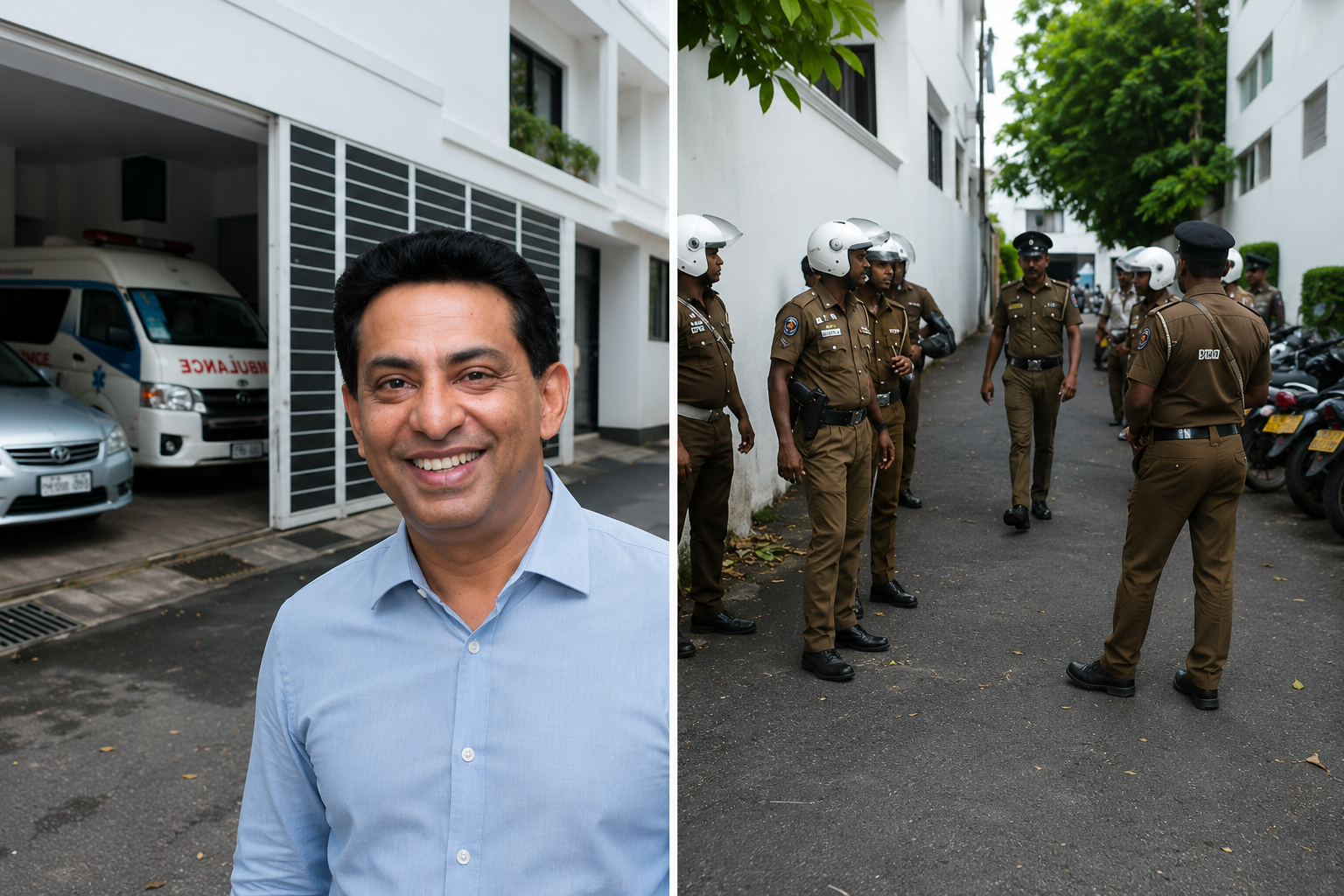ශ්රීලන්කන් හිටපු ප්රධානී කපිල චන්ද්රසේන මියගොස් සිටියදී හමුවෙයි