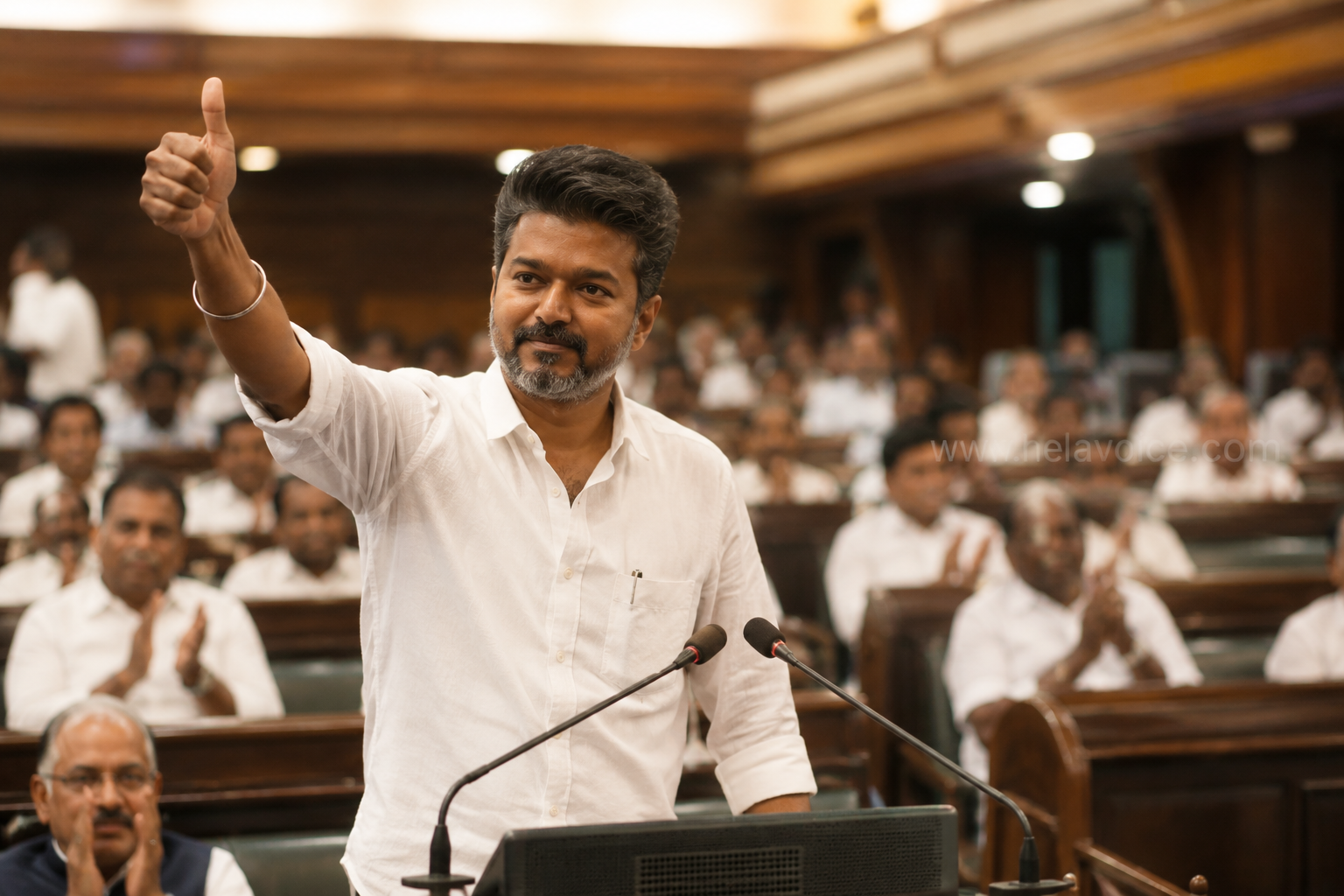 තමිල්නාඩු දේශපාලනයේ විජේට ශක්තිමත් බහුතරයක්