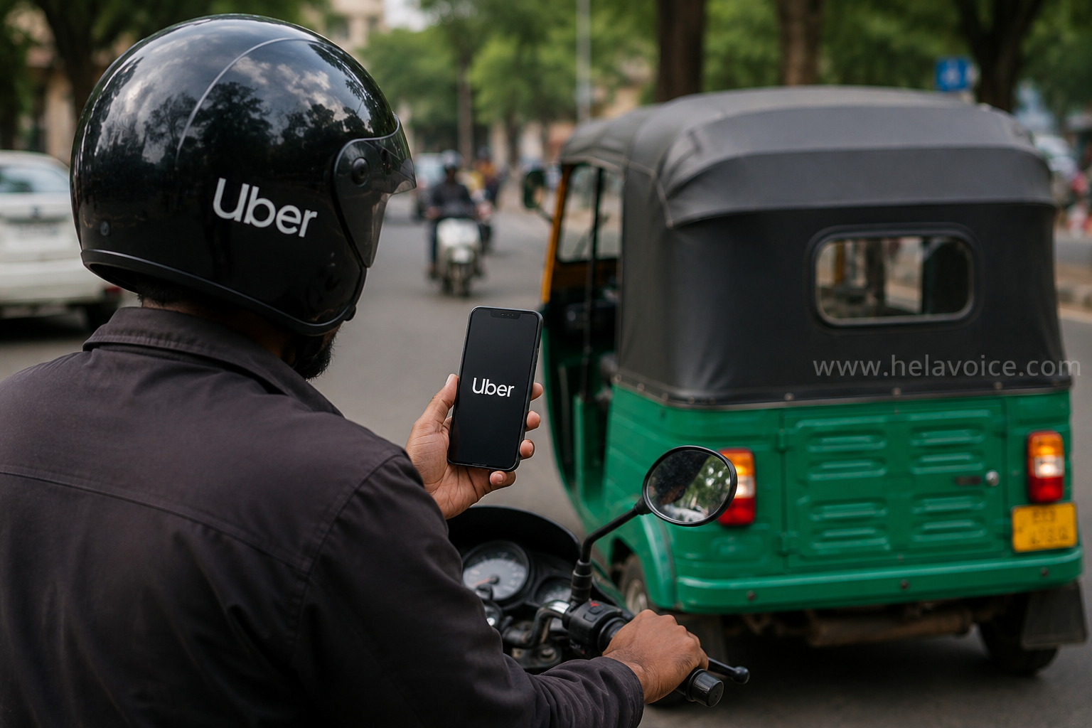 Uber Launches New Hybrid Subscription Model for Moto and Tuk Drivers in Sri Lanka