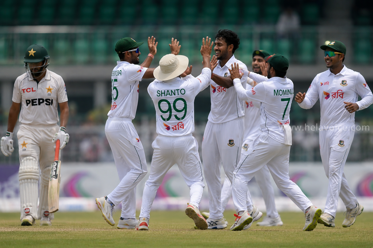 Bangladesh Climb Above India in WTC Standings After Historic Pakistan Series Whitewash