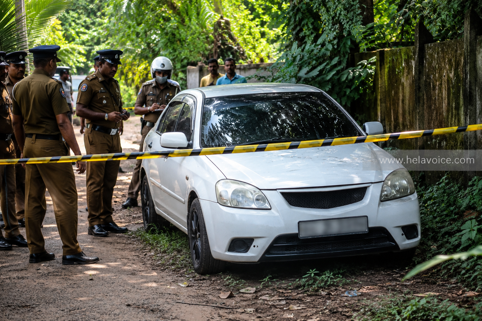 කළුතර වෙඩිතැබීමේ සිද්ධියට භාවිත කළ බවට සැක කෙරෙන වාහනය පොලීසිය සොයාගනී