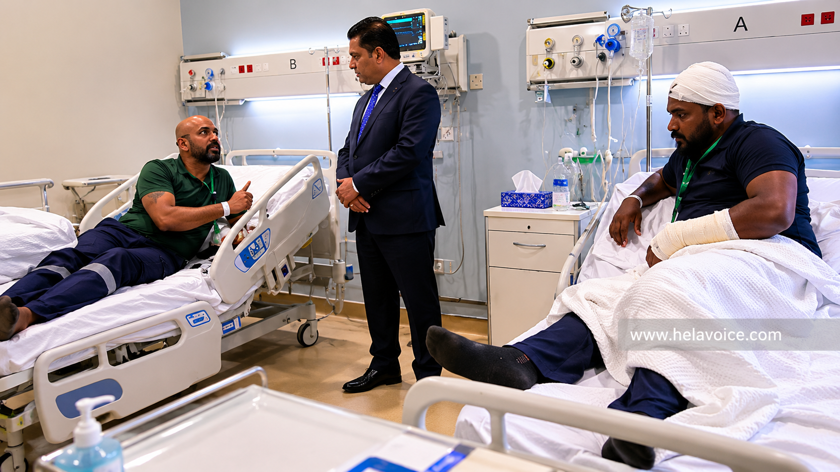 කුවේට් ජාත්‍යන්තර ගුවන්තොටුපොළට එල්ල වූ ප්‍රහාරයෙන් ශ්‍රී ලාංකිකයින් තිදෙනෙකුට තුවාල