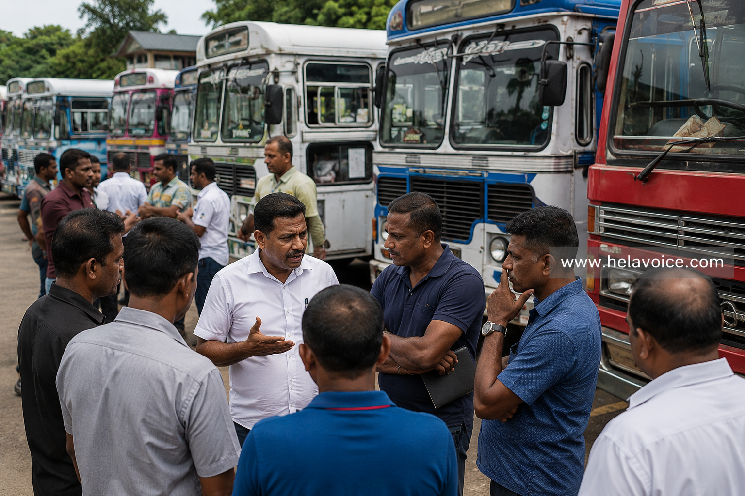ඉන්ධන මිල ඉහළ යාමත් සමඟ පෞද්ගලික බස් සංගම් 5%ක ගාස්තු වැඩිවීමක් ඉල්ලයි