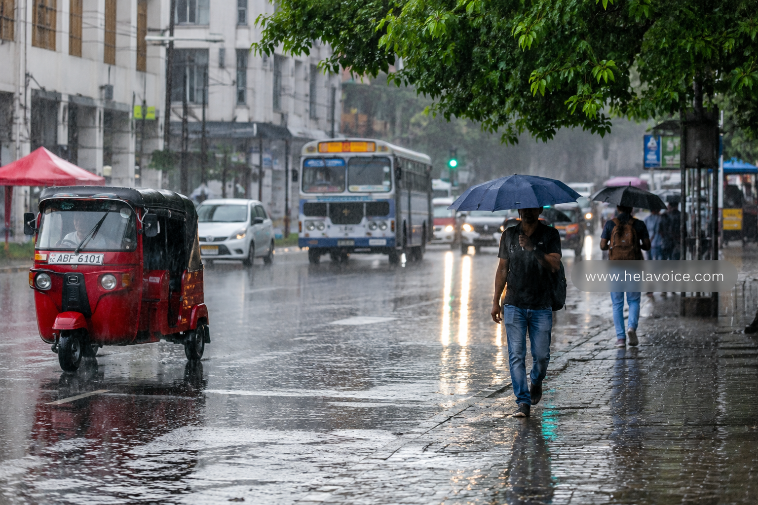 Showers Expected Across Several Parts of Sri Lanka Today